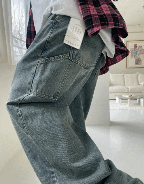 vintage work pants / 빈티지팬츠 , 데님팬츠, 와이드팬츠